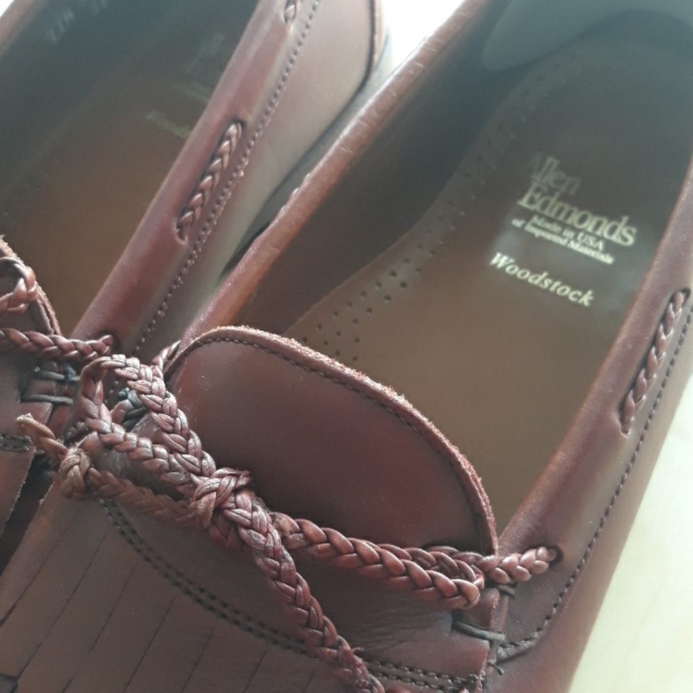 Allen Edmonds Woodstock Leather Loafers